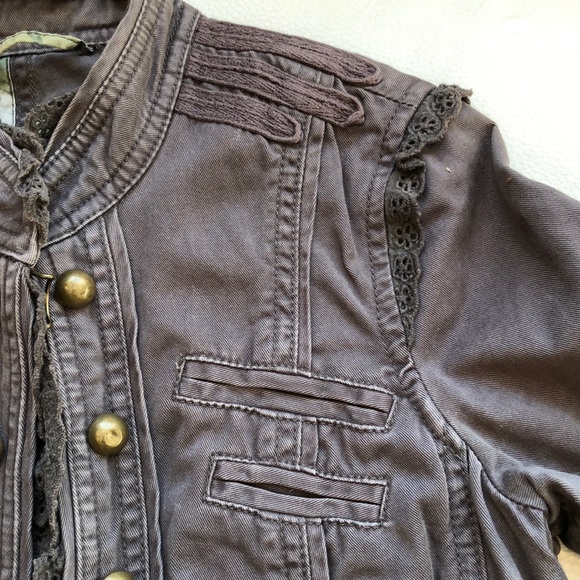 Esprit gray cotton blazer - Picture 4 of 8